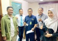 Foto pertemuan JIHD dan Telkom Indonesia
