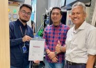Foto pertemuan PT Raffles Global Angkasa dan Telkom Indonesia