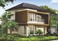 Gambar cat rumah cream dan coklat bernuansa modern